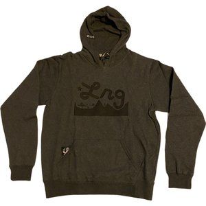 LRG Core Collection Pullover Hoodie Sweatshirt - Black Heather [S]
